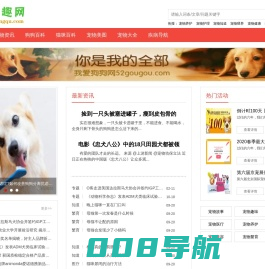 宠趣网-介绍狗狗和猫咪养宠知识的宠物网站