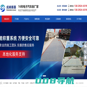 东莞地磅厂家_电子地磅_东莞地磅出租_地磅安装-东莞市成峰衡器有限公司