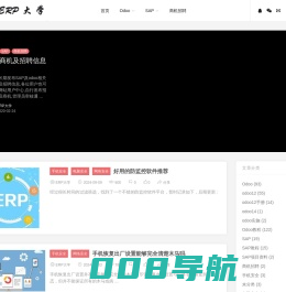 ERP大学 – SAP与开源ODOO管理软件实施资料及招聘信息分享[精心整理]