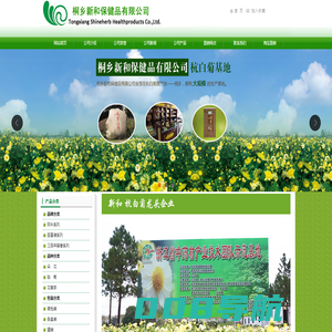 杭白菊-桐乡新和保健品有限公司