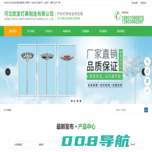 河北路灯杆|庭院灯生产厂家|监控杆厂家-河北欧发灯具制造有限公司
