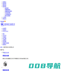 30年压力表行业领航者,压力表生产厂家-无锡市特种压力表有限公司