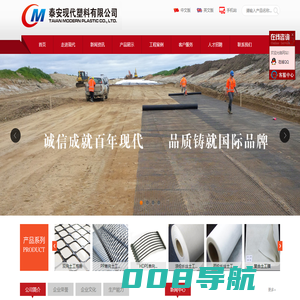 泰安现代塑料有限公司-塑料土工格栅 长丝土工布 土工格室 工程纤维