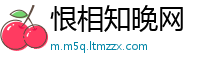 恨相知晚网